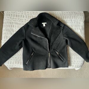H&M Black Zipper Jacket